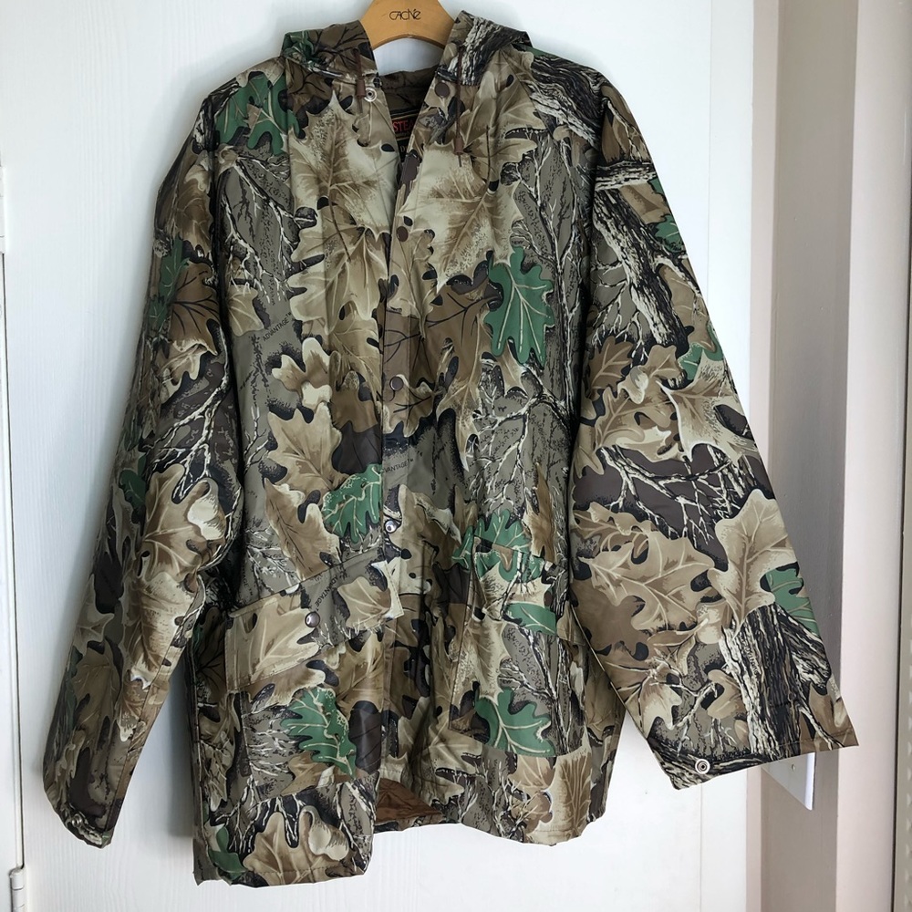 Searns Dry Good Vtg Button Down Camo Jacket